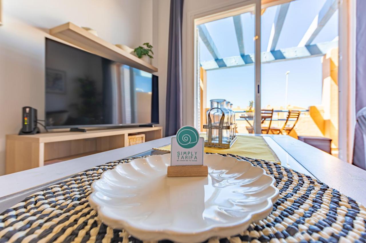 Beachfront, Pool, Terrace & Wifi Tarifa Exterior foto